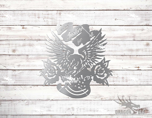 Neo Trad Eagle Design 3  - Plasma Laser DXF Cut File