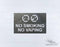 No Smoking Sign 12 - DXF Download