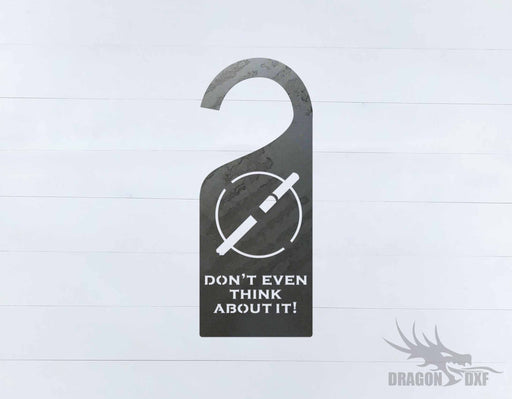 No Smoking Sign 14 - DXF Download