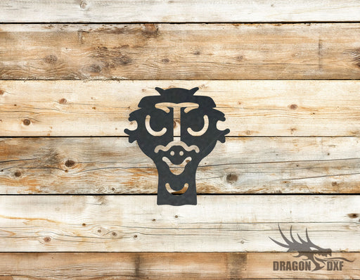 Ostrich design 1  -  DXF Download