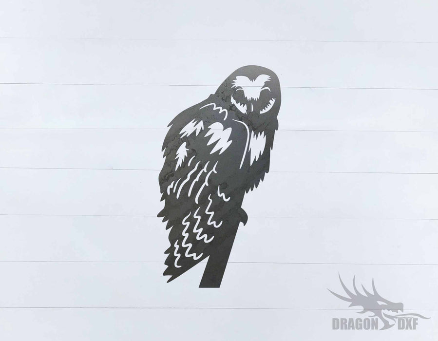 Animal - Owl 14 Design - DXF Download