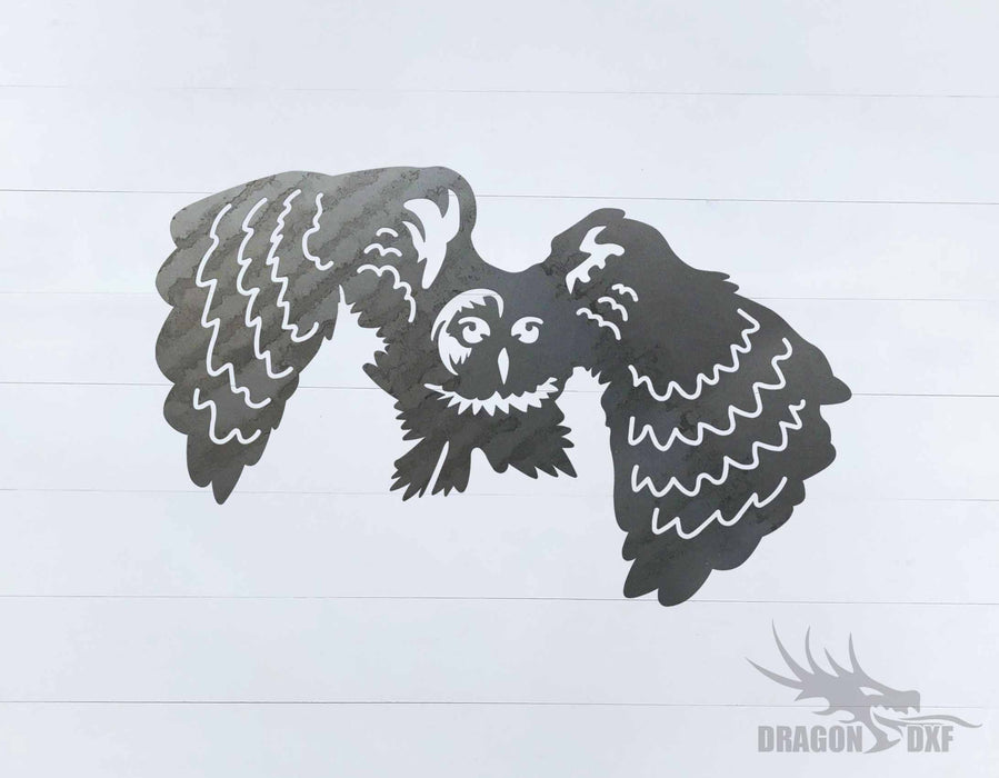 Animal - Owl 16 Design - DXF Download