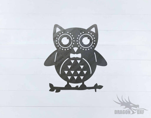 Owl Design 1 - DXF Download