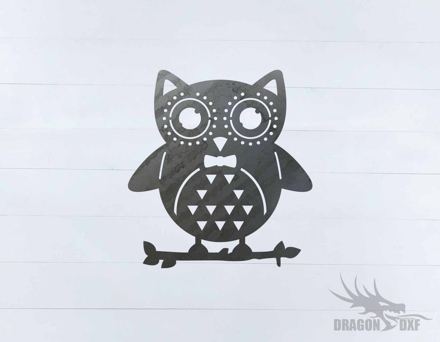 Owl Design 1 - DXF Download