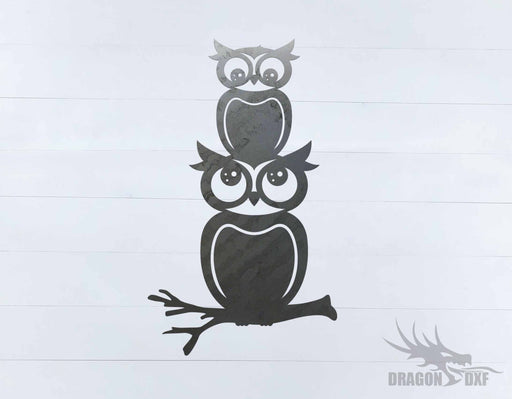Owl Design 9 - DXF Download