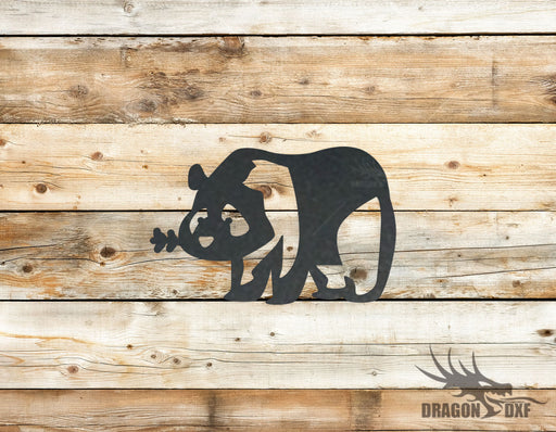 Panda design 2  -  DXF Download