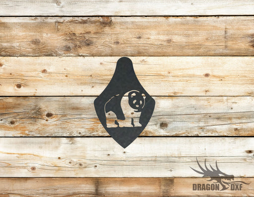 Panda design 5 -  DXF Download