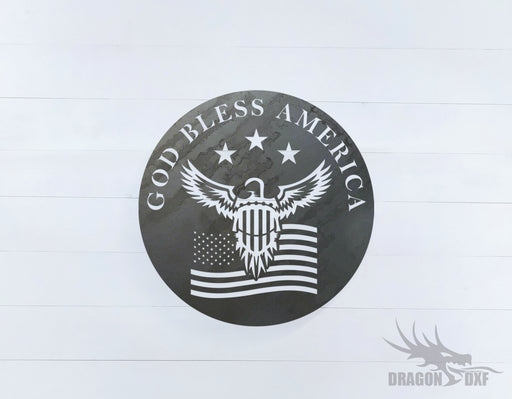 Patriotic Design 6 - DXF Download