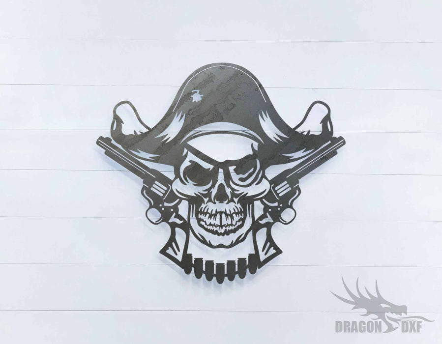 Pirate Skull - DXF Download