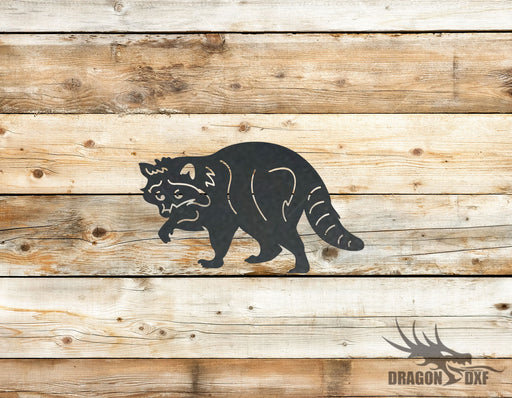 Raccoon design 2 -  DXF Download