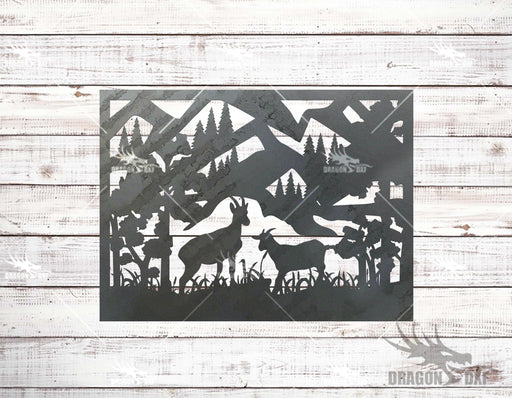 Outdoor Theme Rail Fence Design 4 - DXF Download