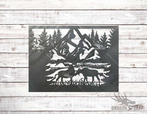 Outdoor Theme Rail Fence Design 6 - DXF Download