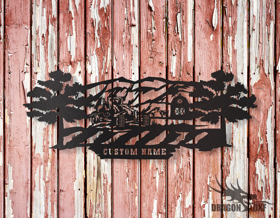 Roster Ranch Dxf File Ranch Custom Sign 3 - DXF Download — DragonDXF