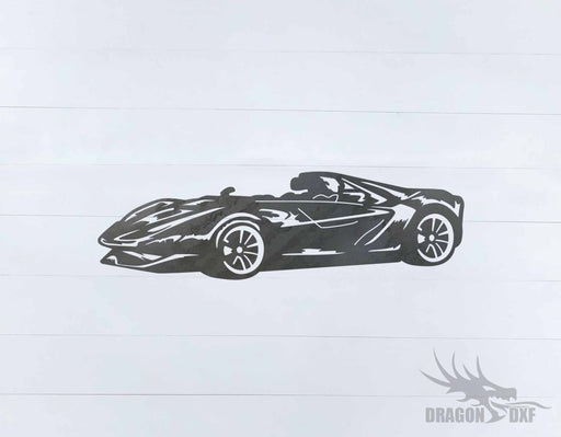 Top Car Design - Rare Ferrari Sergio - DXF Download