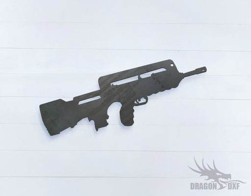Rifle Gun-05 - DXF Download