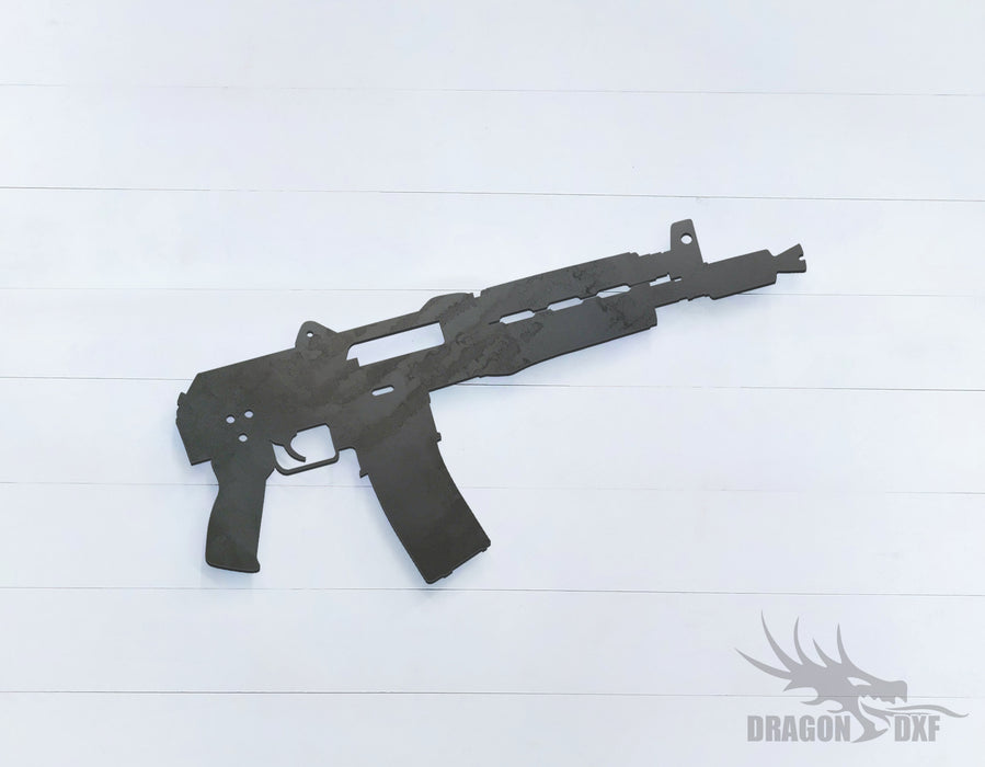 Rifle Gun-13 - DXF Download