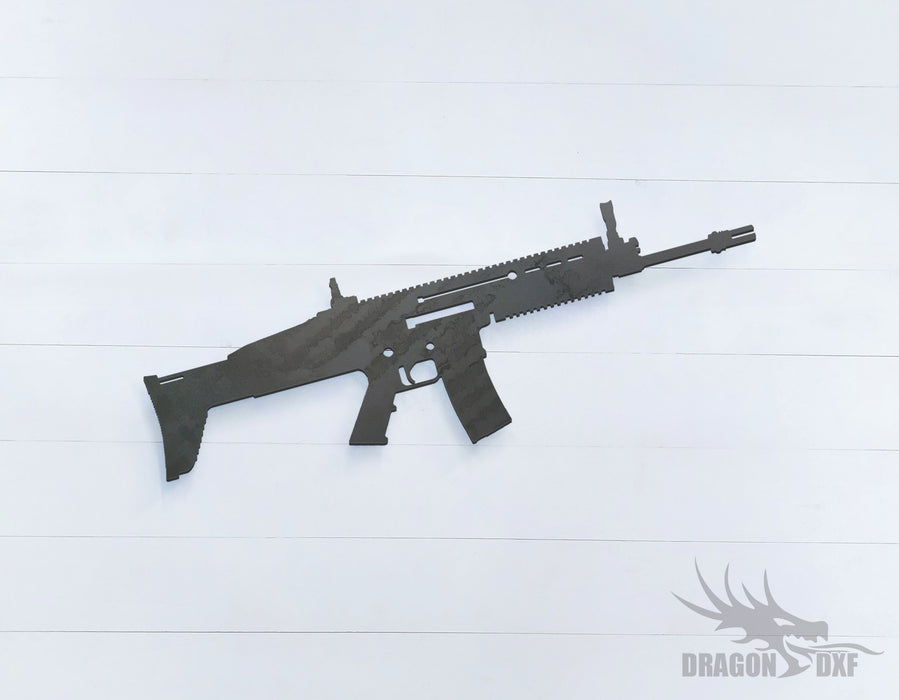 Rifle Gun-15 - DXF Download