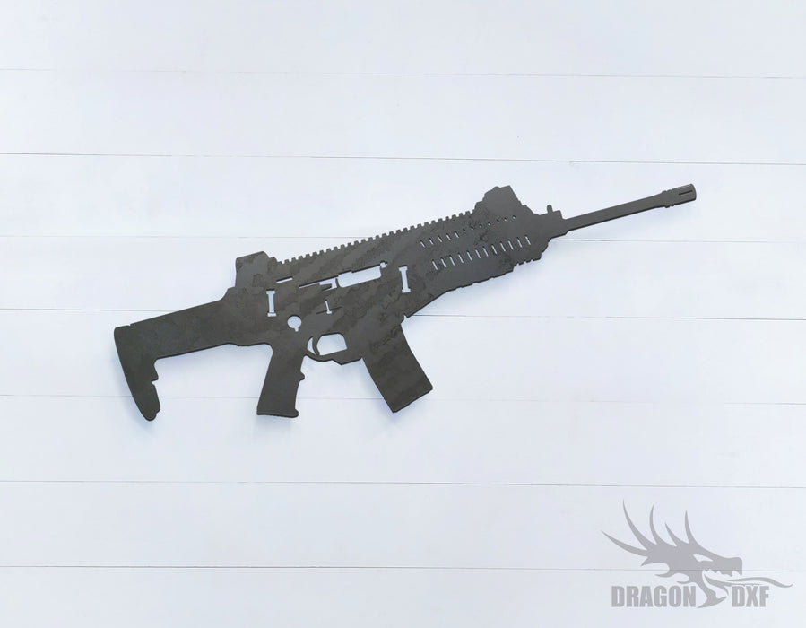 Rifle Gun-19 - DXF Download