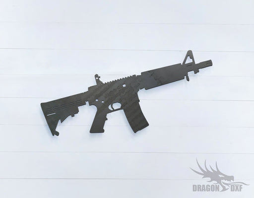 Rifle Gun-20 - DXF Download