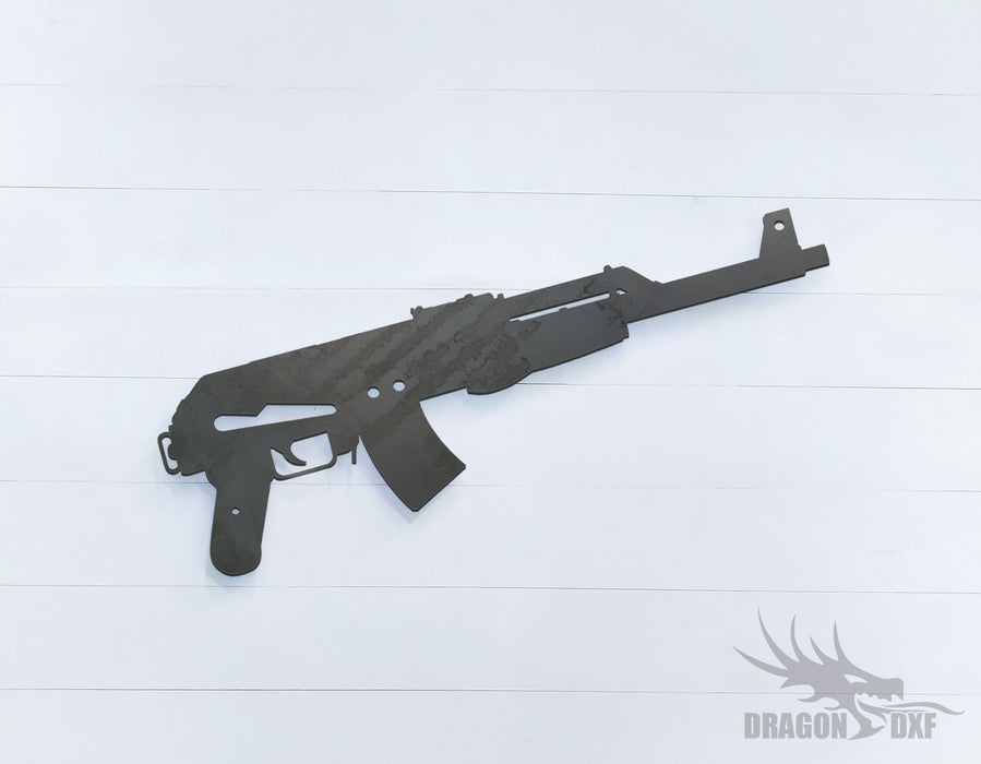 Rifle Gun-21 - DXF Download