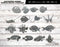 Saltwater Animal Design Package Batch 3 Package (16 Designs) - Plasma Laser DXF Cut File