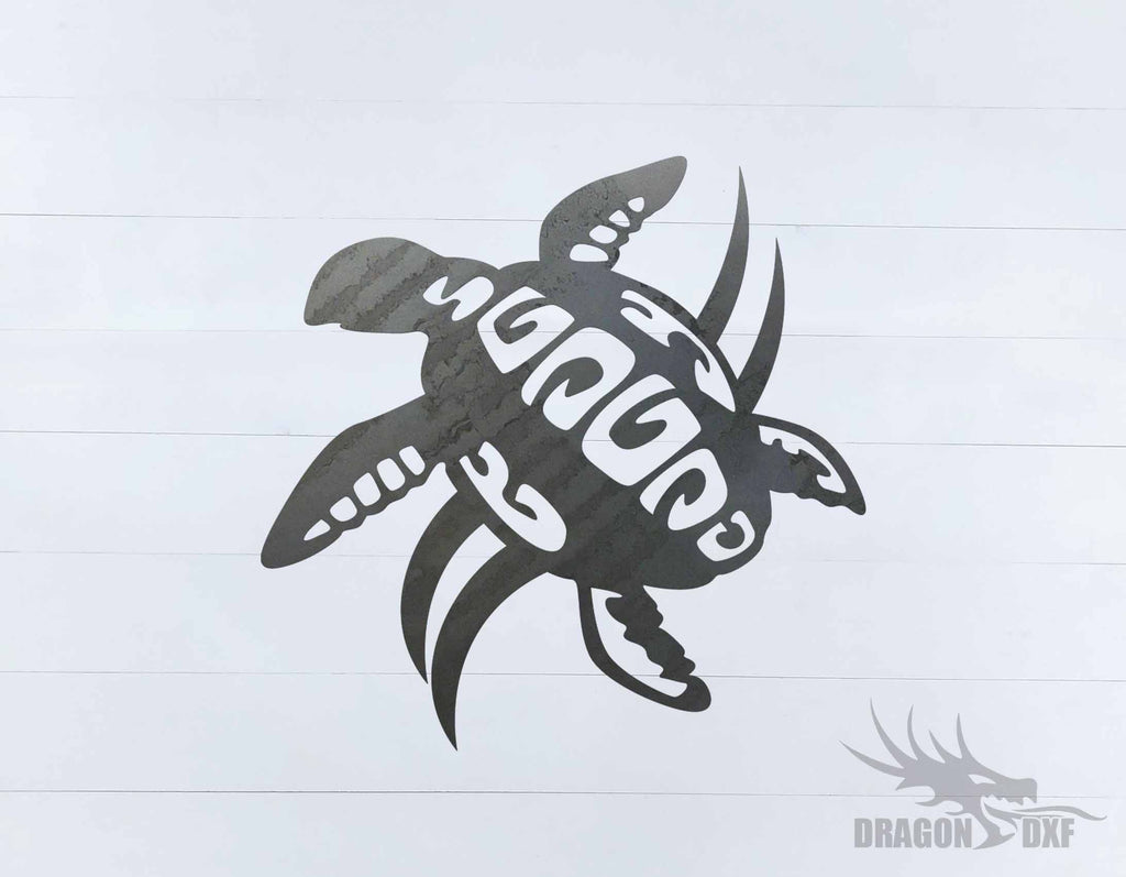 Snapper Turtle Dxf Sea Turtle 1 - DXF Download — DragonDXF