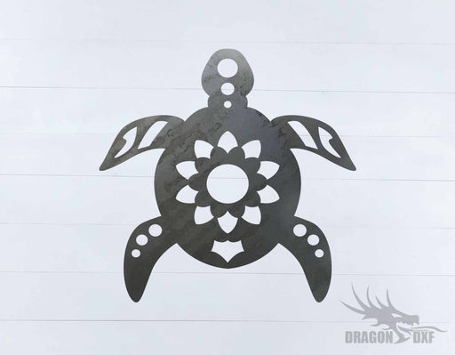 Sea Turtle 4 - DXF Download