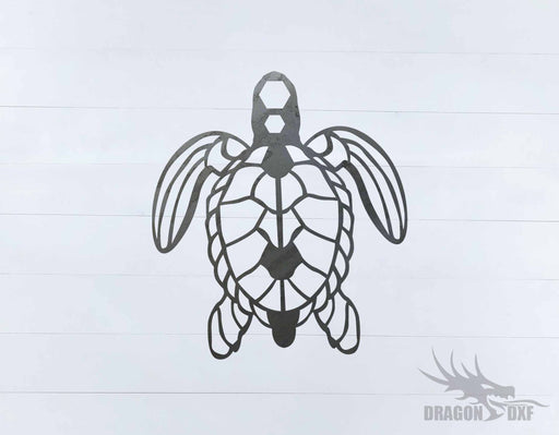 Sea Turtle 7 - DXF Download