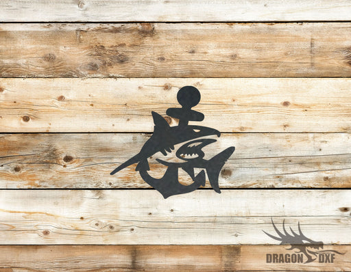 Shark design 1  - Sea Animal - DXF Download