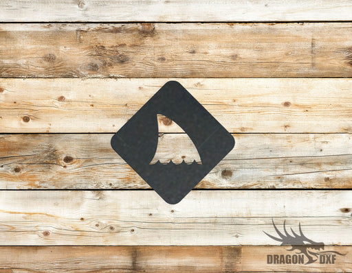 Shark design 3 - Sea Animal - DXF Download