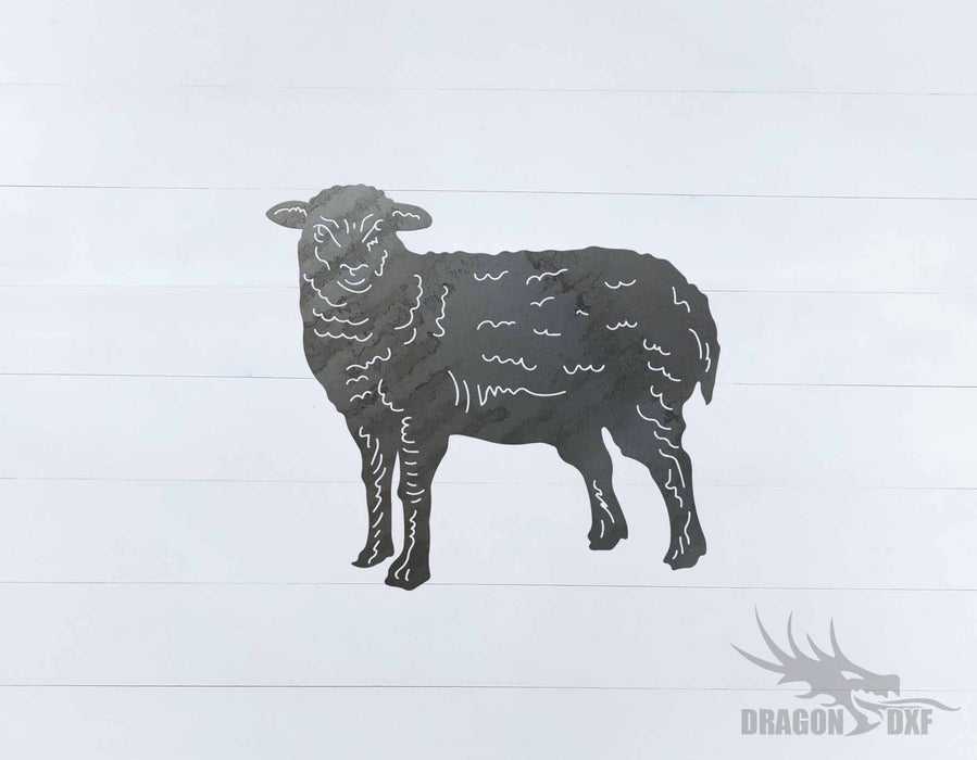 Animal - Sheep Design - DXF Download