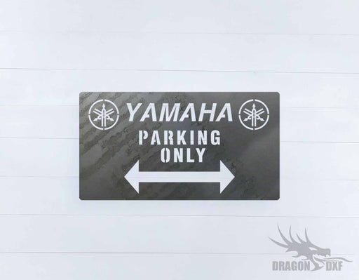 Side by Side Parking Sign 9 - DXF Download