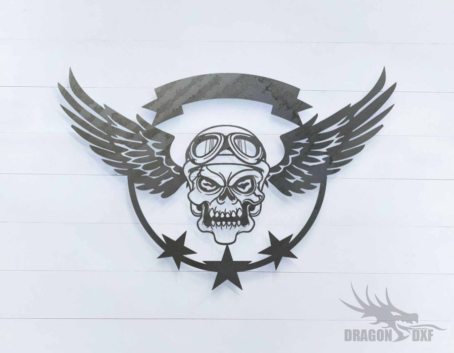 Skull Rider - DXF Download