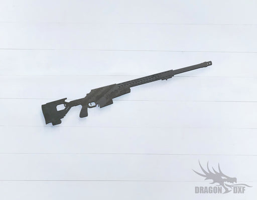 Sniper Rifle-08 - DXF Download