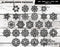 Snowflakes Design (25 Designs) - Plasma Laser DXF Cut File