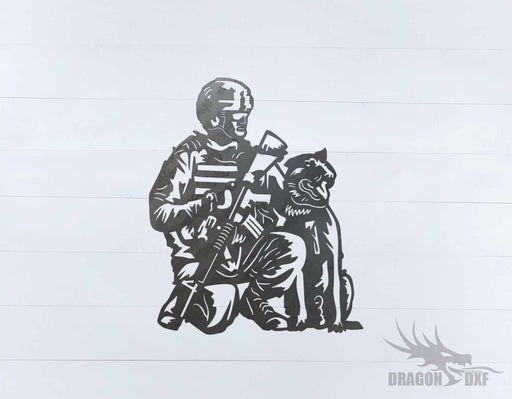 Soldier Design 1 - DXF Download