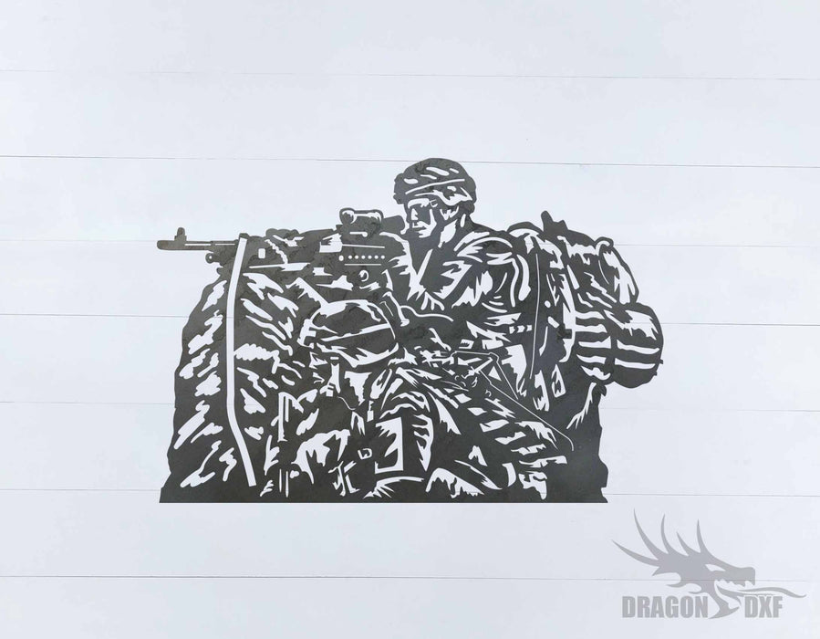 Soldier Design 14 - DXF Download