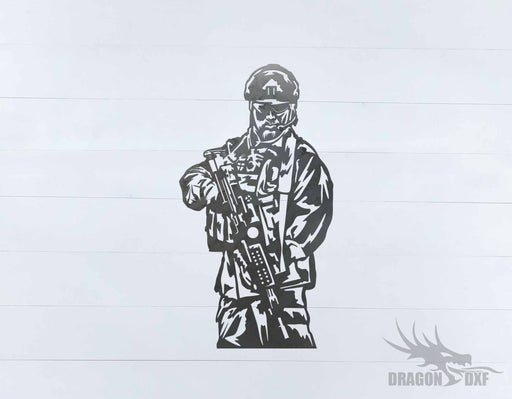 Soldier Design 16 - DXF Download