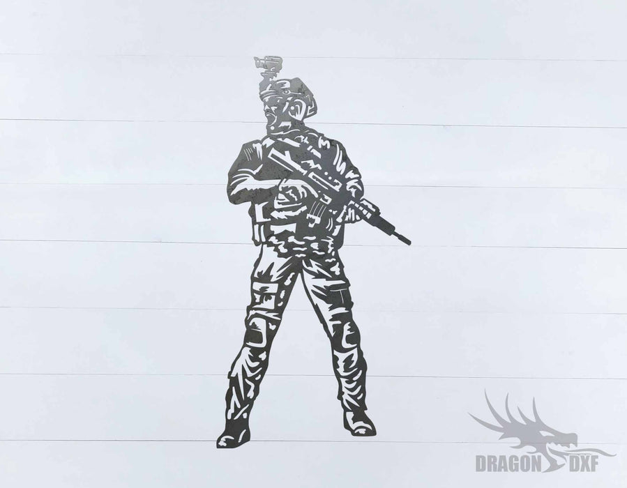 Soldier Design 17 - DXF Download