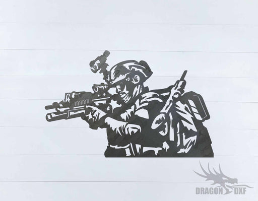 Soldier Design 20 - DXF Download