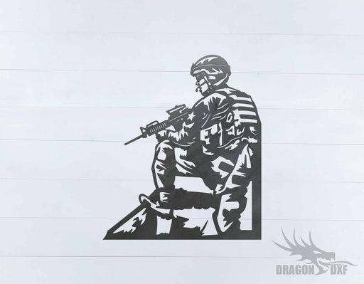 Soldier Design 2 - DXF Download