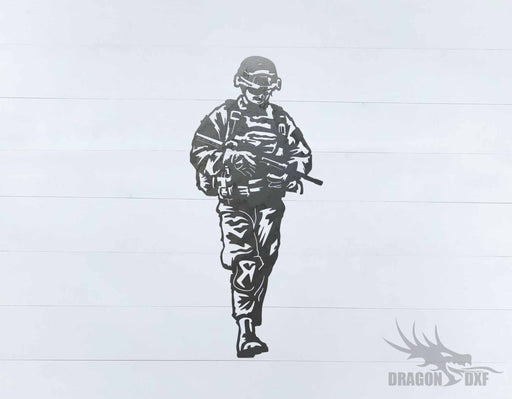 Soldier Design 3 - DXF Download