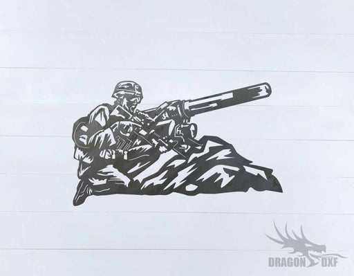 Soldier Design 4 - DXF Download