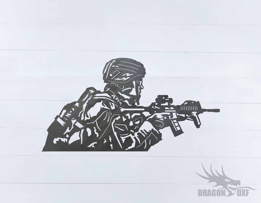 Soldier Design 5 - DXF Download