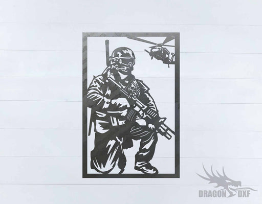 Soldier Design 6 - DXF Download