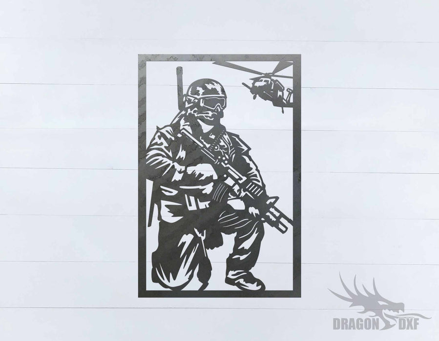 Soldier Design 6 - DXF Download