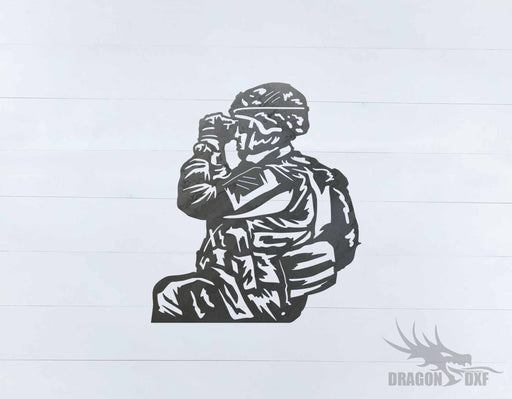 Soldier Design 9 - DXF Download