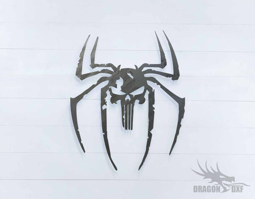 Spider Skull  - DXF Download