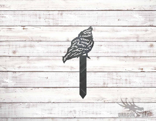 Chicken Stake 4 Design - Plasma Laser DXF Cut File