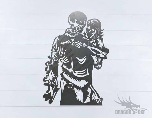 Sugar Skull 3 - DXF Download